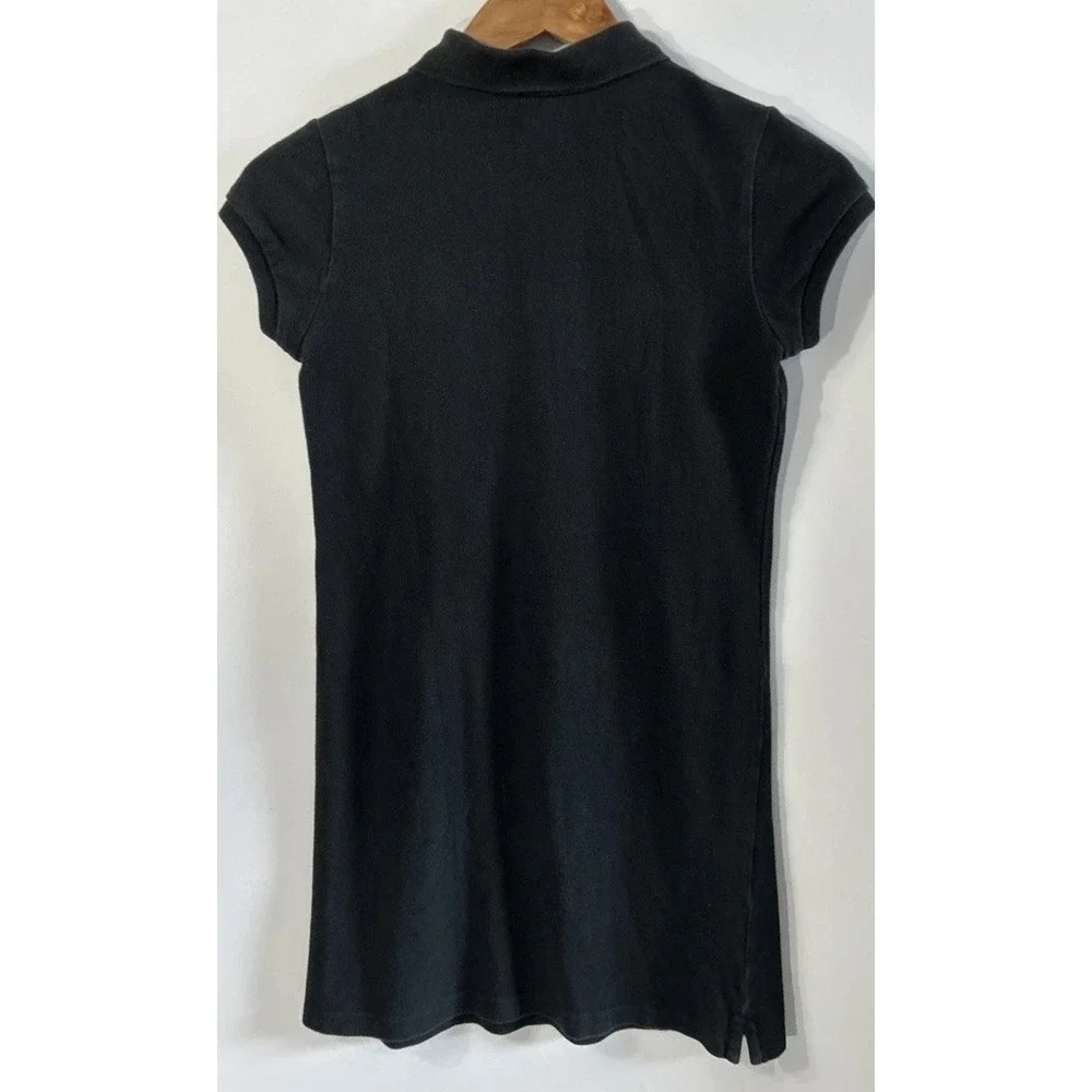 RARE Girls Ralph Lauren Polo Shirt Dress  Equestrian Horse Bridle Graphics Sz 16